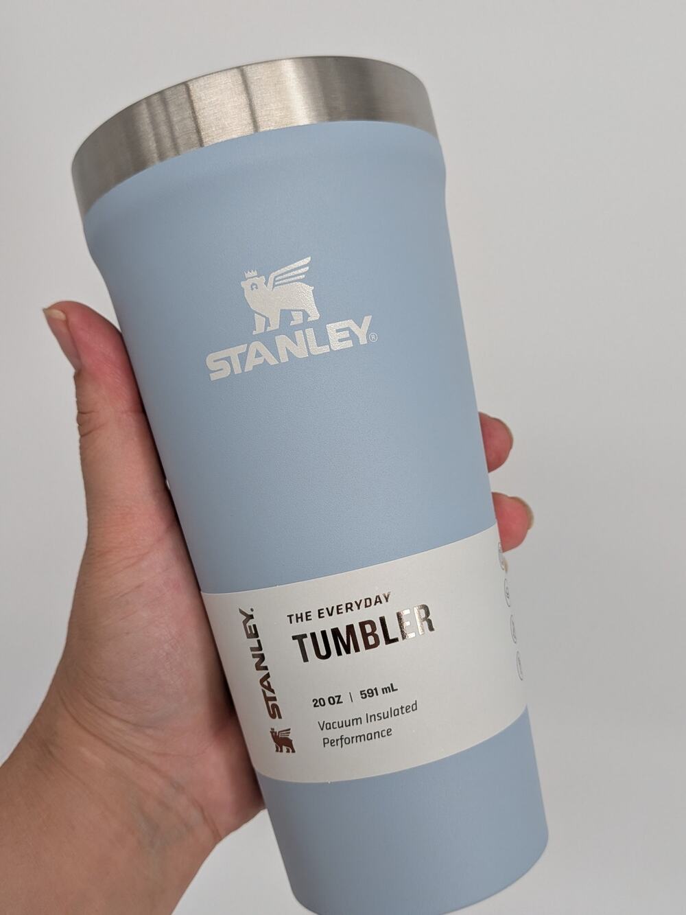 New Stanley The Everyday Tumbler water bottle insulated cup blue dream stone